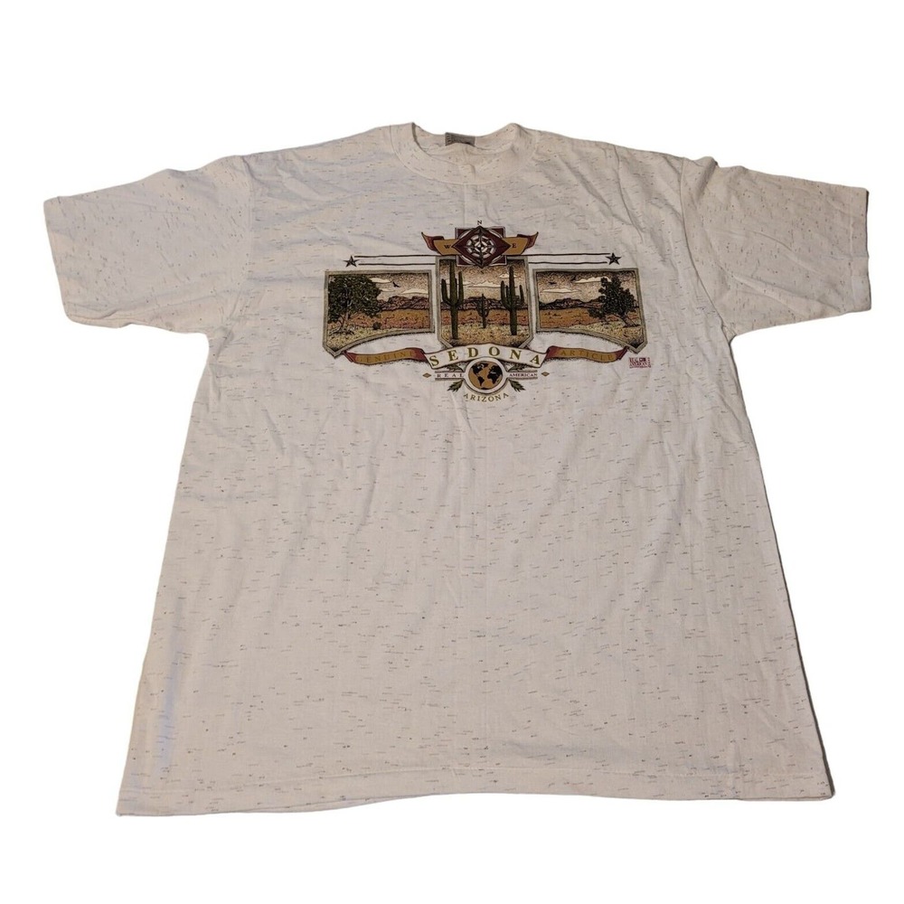 Vintage Sedona Arizona T-Shirt XL 1993 Real American Actionwear Single Stitch